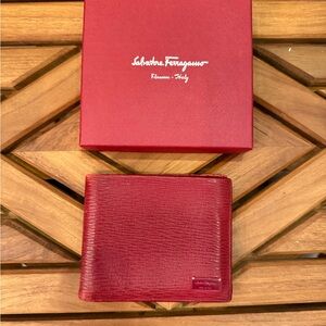 Salvatore Ferragamo Red (Rosso) wallet